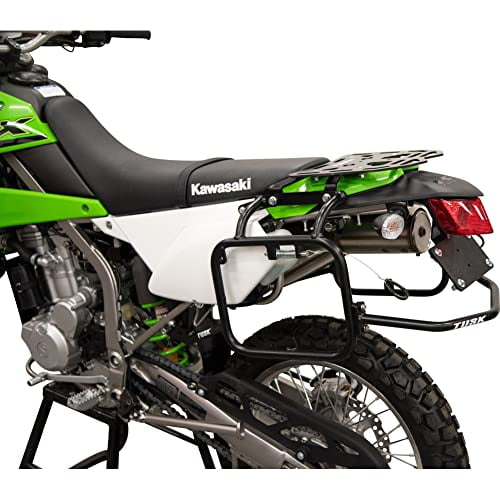 Tusk Pannier Racks with Top Rack for Kawasaki KLX300 and KLX 2021-2022