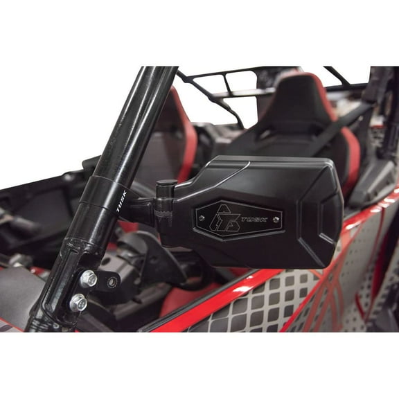 Tusk Pivot Folding Mirror Kit with Low Profile UTV Roll Cage Clamp For CAN-AM Maverick 1000R 2013-2018