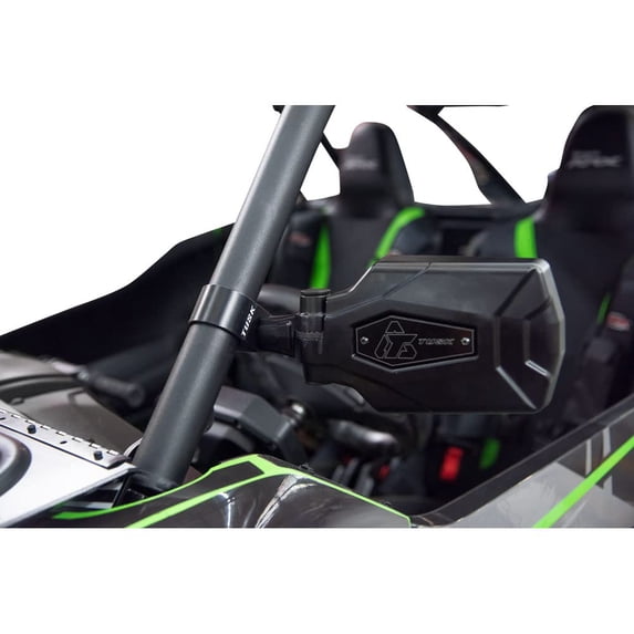 Tusk Pivot Folding Mirror Kit with Low Profile UTV Roll Cage Clamp For POLARIS RANGER 4x4 Diesel 2011-2014