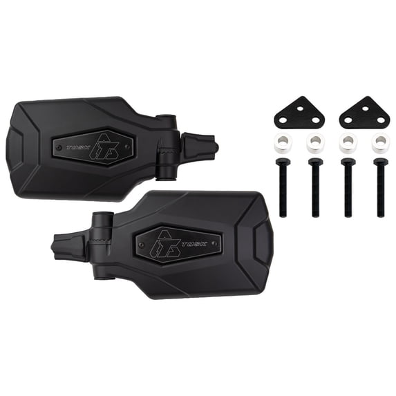 Tusk Pivot Folding UTV Mirror Kit w/A-pillar Mounts For Polaris RANGER CREW XP 1000 EPS 2018-2021