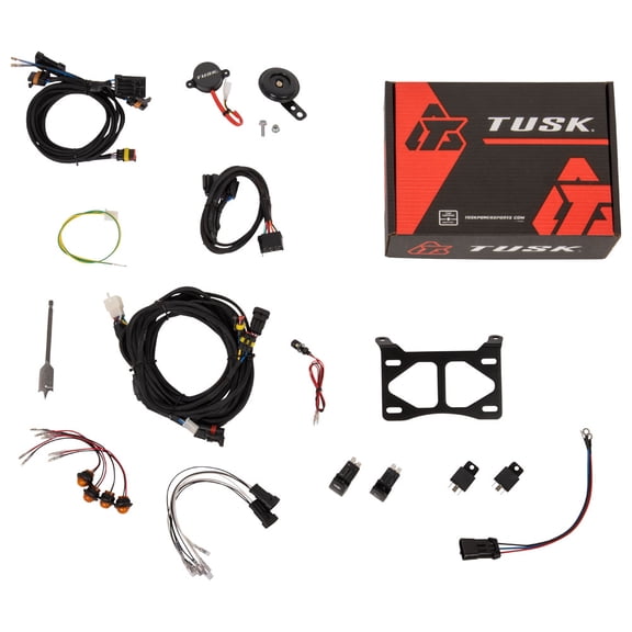 Tusk Plug and Play UTV Signal & Horn Kit with Button Lights