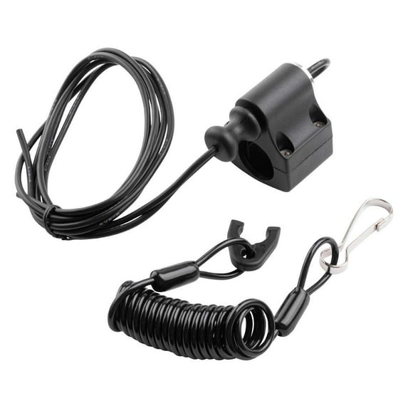 Tusk Power Pull Tether Kill Switch Black For E-Ton Lightning AXL50 2000-2002