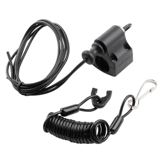 Tusk Power Pull Tether Kill Switch Black For E-Ton SIERRA DXL90 2000-2002