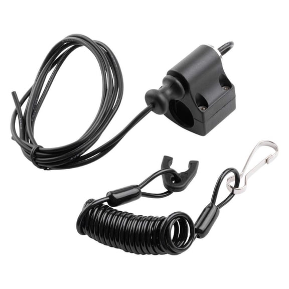 Tusk Power Pull Tether Kill Switch Black for Yamaha YFZ50 2017-2024