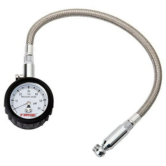 Tusk Pro Caliber Tire Pressure Gauge 3-60 psi