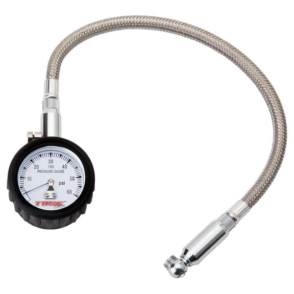Tusk Pro Caliber Tire Pressure Gauge 3-60 psi