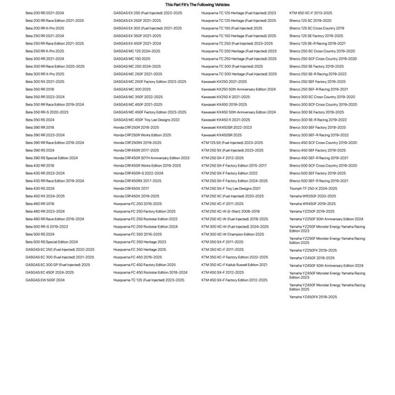 TUSK RPM Launch Control Device for GASGAS MC 125 2024-2025