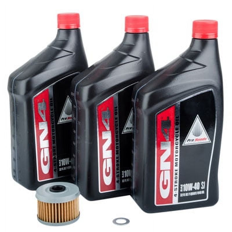 Tusk Racing 10W-40 Oil Change Kit with Tusk Filter for Honda Rancher