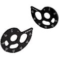 thumbnail image 1 of TUSK Racing Axle Blocks Black for Yamaha XT225 Serow 1992-2001, 1 of 2