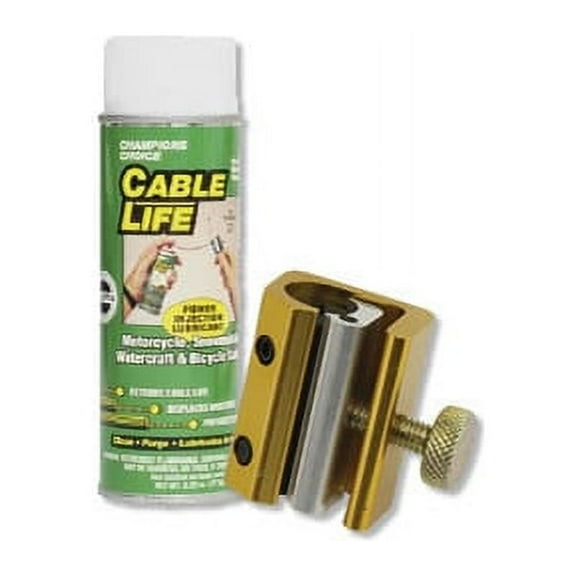 Tusk Racing Cable Luber Kit with Champions Choice Cable Lube, 6.25 oz, Automotive Specialty Parts