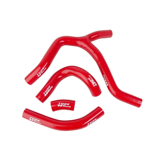 Tusk Radiator Hose Kit Red For Honda CRF450R 2017-2020