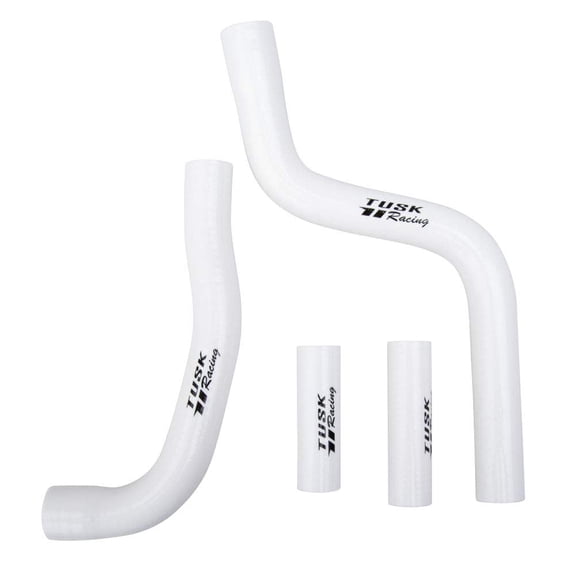 Tusk Radiator Hose Kit White For Yamaha YZ125 50TH Anniversay Edition 2024