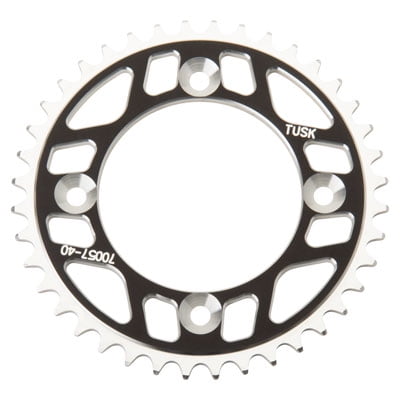 Tusk 209-167-0057 Rear Aluminum Sprocket 40 Tooth Black
