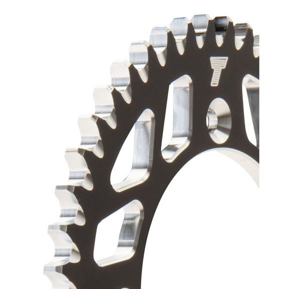 Tusk Rear Aluminum Sprocket 46 Tooth Black for Yamaha Yz85 2002-2024