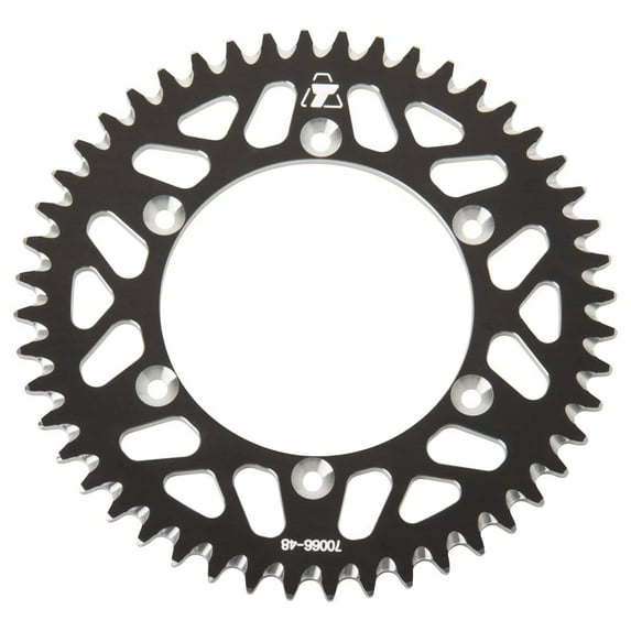 Tusk 209-167-0066 Rear Aluminum Sprocket 48 Tooth Black