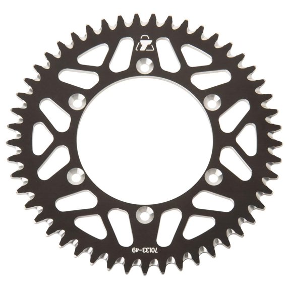 Tusk 209-167-0133 Rear Aluminum Sprocket 49 Tooth Black