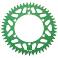 thumbnail image 1 of Tusk Rear Aluminum Sprocket 49 Tooth Green, 1 of 3
