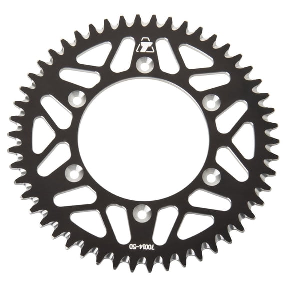 Tusk Rear Aluminum Sprocket 50 Tooth Black