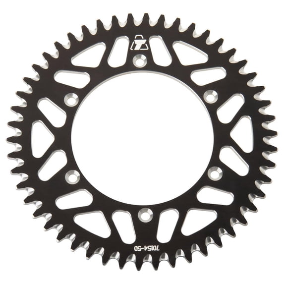 Tusk Rear Aluminum Sprocket 50 Tooth Black for Sherco 300 Se-R 2016-2017
