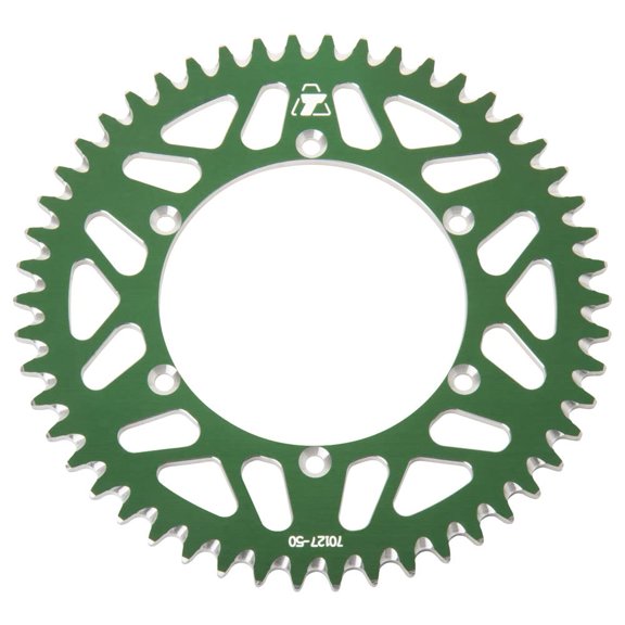 Tusk 209-167-0127 Rear Aluminum Sprocket 50 Tooth Green