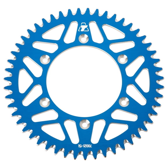 Tusk Rear Aluminum Sprocket 51 Tooth Blue for Gas-Gas Mc 250F Factory Edition 2023-2024