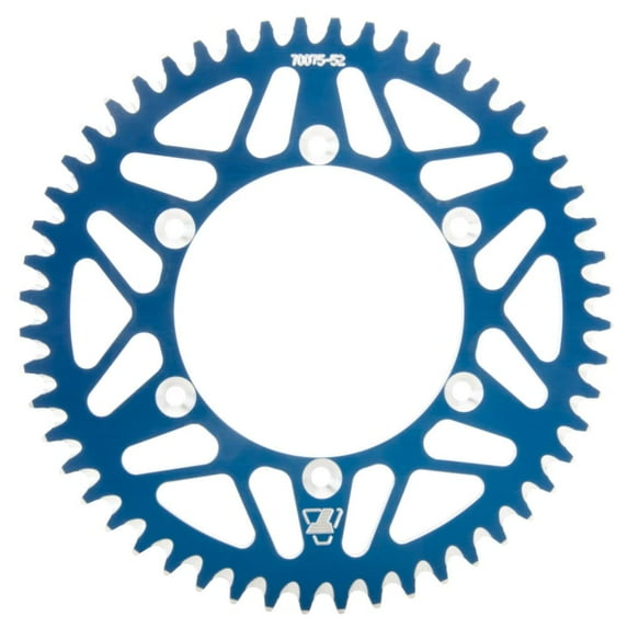 Tusk 209-167-0075 Rear Aluminum Sprocket 52 Tooth Blue