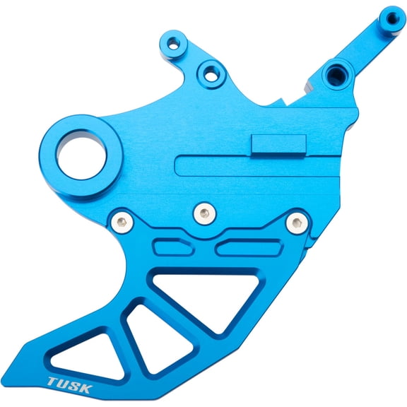 Tusk Rear Brake Caliper Support w/ Brake Disc Guard Blue For YAMAHA YZ250F 2009-2022