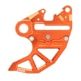 thumbnail image 1 of Tusk Rear Brake Caliper Support w/ Brake Disc Guard Orange For KTM 250 SX 2003-2022, 1 of 6