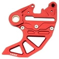 thumbnail image 1 of Tusk Rear Brake Caliper Support w/ Brake Disc Guard Red For Husaberg FE 450 2009-2013, 1 of 5