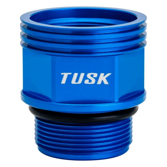 Tusk Rear Brake Reservoir Extender Blue For Husqvarna TC 150 Heritage (Fuel Injected) 2025