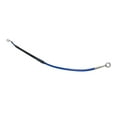 thumbnail image 1 of Tusk Rear Motorcycle Steel Braided Brake Line Standard Length Blue For Beta 200 RR 2019-2023, 1 of 4
