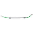 thumbnail image 1 of Tusk Rear Motorcycle Steel Braided Brake Line Standard Length Green for Kawasaki Kx112 2022-2023, 1 of 6