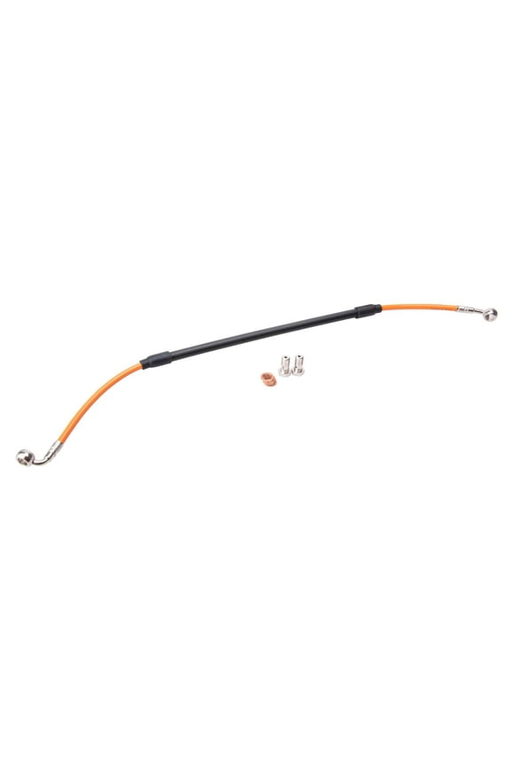 Rear Motorcycle Steel Braided Brake Line Standard Length Orange for KTM 450 SMR 2022