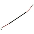 thumbnail image 1 of Tusk Rear Motorcycle Steel Braided Brake Line Standard Length Red for GASGAS EX 350F 2021-2023, 1 of 5