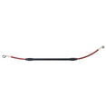 thumbnail image 1 of Tusk Rear Motorcycle Steel Braided Brake Line Standard Length Red, 1 of 2