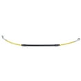 thumbnail image 1 of Tusk Rear Motorcycle Steel Braided Brake Line Standard Length Yellow For KAWASAKI KX250F 2004-2018, 1 of 4