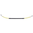 thumbnail image 1 of Tusk Rear Motorcycle Steel Braided Brake Line Standard Length Yellow Compatible with Suzuki RMZ250 2004-2012 Compatible with Kawasaki KX450F 2006-2023, 1 of 4