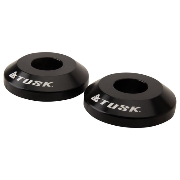 Tusk Rear Wheel Spacer Upgrade Kit Black For Yamaha YZ450FX 2016-2023