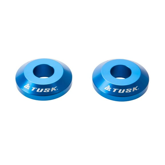 Tusk Rear Wheel Spacer Upgrade Kit Blue For YAMAHA YZ450FX 2016-2021