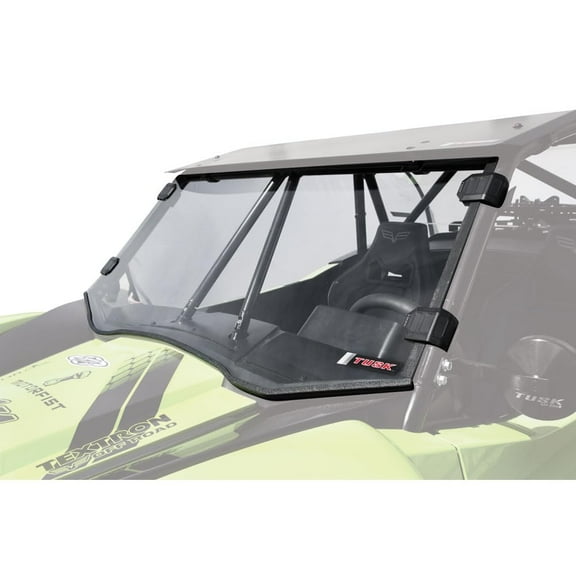 Tusk Removable Full Windshield Clear - Scratch Resistant For Arctic Cat Wildcat XX 2020-2021