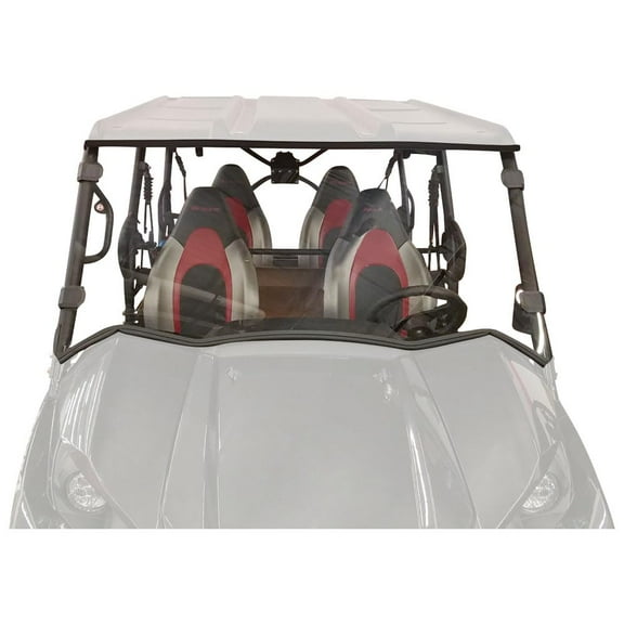 TUSK Removable Full Windshield Clear - Scratch Resistant for Kawasaki Teryx4 800 S LE 2021-2024