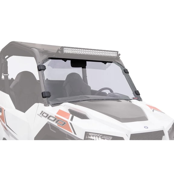 Tusk Removable Full Windshield Clear - Scratch Resistant For POLARIS GENERAL 4 1000 Premium EPS 2022