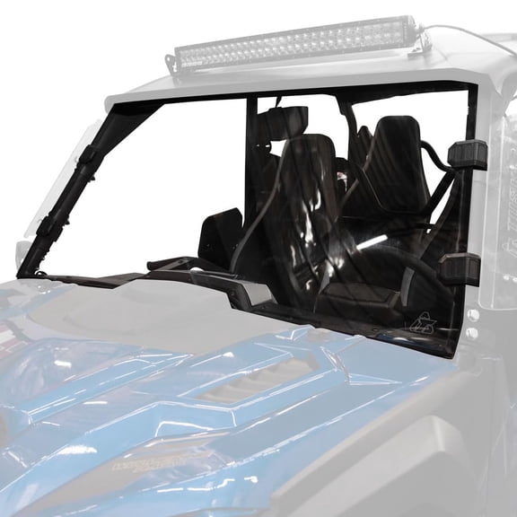 Tusk Removable Full Windshield Clear - Scratch Resistant For YAMAHA Wolverine RMAX 4 1000 2021