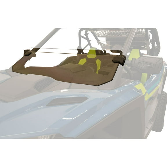 Tusk Removable Half Windshield Clear - Scratch Resistant For Compatible with Polaris RZR Pro R Sport 2025
