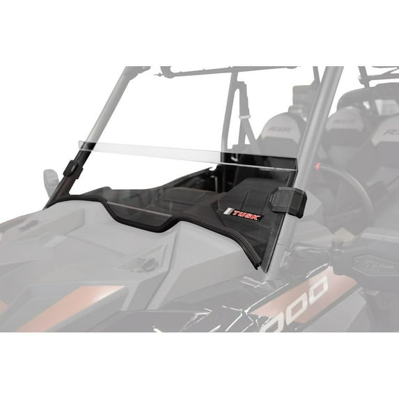 Tusk Removable Half Windshield Clear - Scratch Resistant For Polaris RZR XP 1000 2019-2021