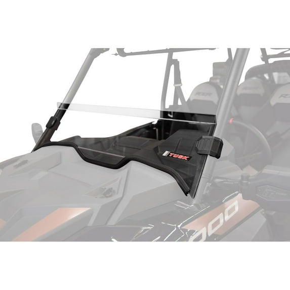 Tusk Removable Half Windshield Clear - Scratch Resistant