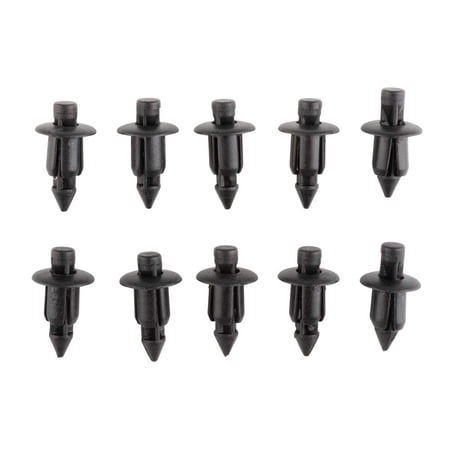 Tusk Replacement Fender Rivets 6mm Push Style (10 pack) For Suzuki V-Strom 650 (ABS) 2007-2009,2011-2014