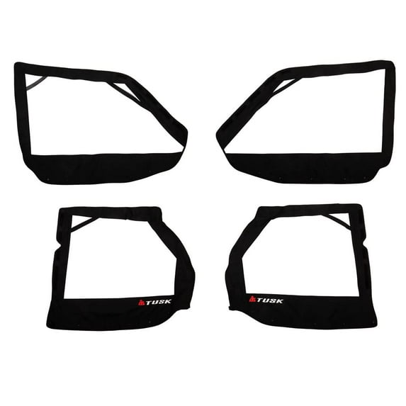 Tusk Replacement Zipperless Upper Door Skins Compatible with Polaris RZR XP 4 1000 2014-2023/RZR XP 4 Turbo 2016-2021