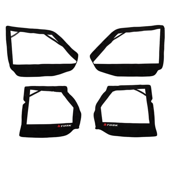 Tusk Replacement Zipperless Upper Door Skins Compatible with Polaris RZR XP 4 1000 2014-2023/RZR XP 4 Turbo 2016-2021