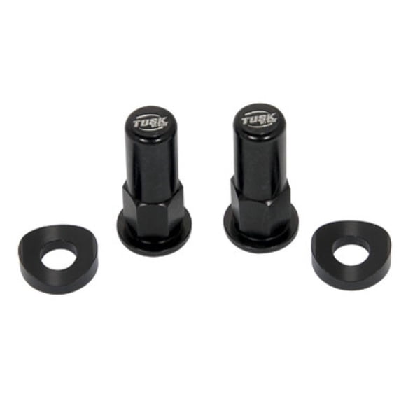 Tusk Rim Lock Nut/Spacer Kit Black For HUSQVARNA FC 250 Rockstar Edition 2022